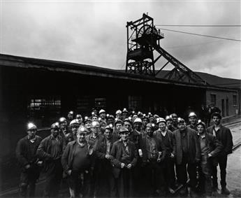 DAVIDSON, BRUCE (1933- ) The Welsh Miners portfolio.
